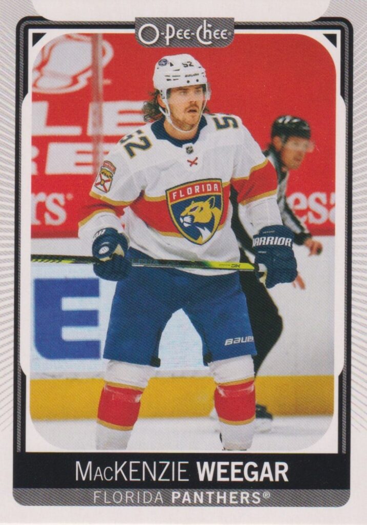 2021/22 O-Pee-Chee – M. Weegar Flo 429