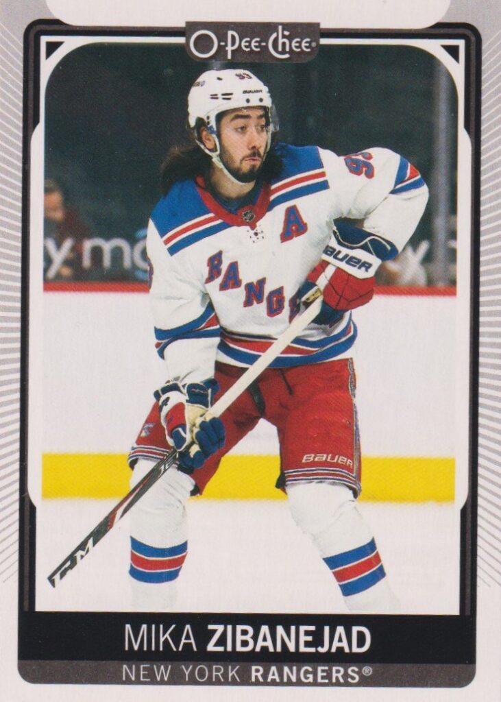 2021/22 O-Pee-Chee – M. Zibanejad Nyr 486