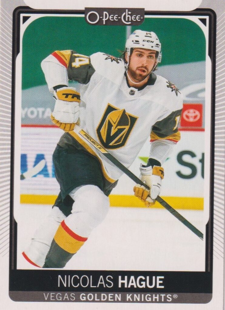 2021/22 O-Pee-Chee – N. Hague Lvk 397