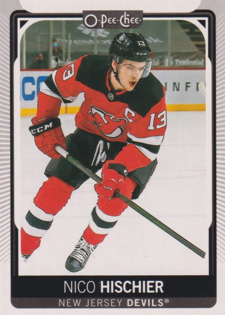 2021/22 O-Pee-Chee – N. Hischier Njd 52