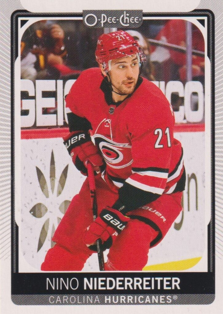 2021/22 O-Pee-Chee -N. Niederreiter Car 274