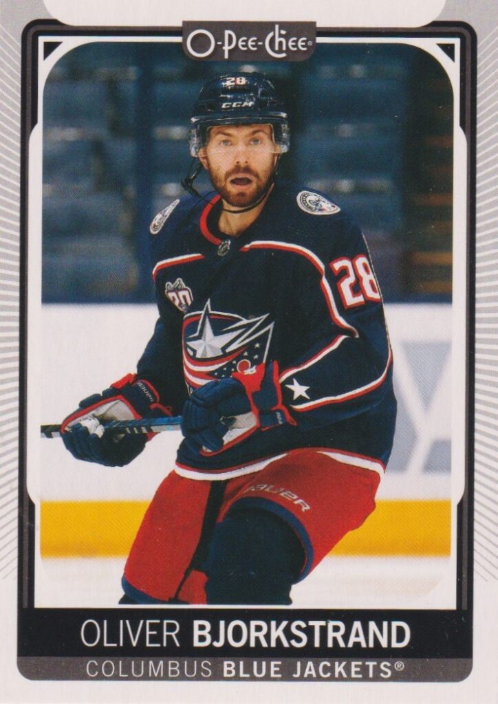 2021/22 O-Pee-Chee – O. Bjorkstrand Cbs 323