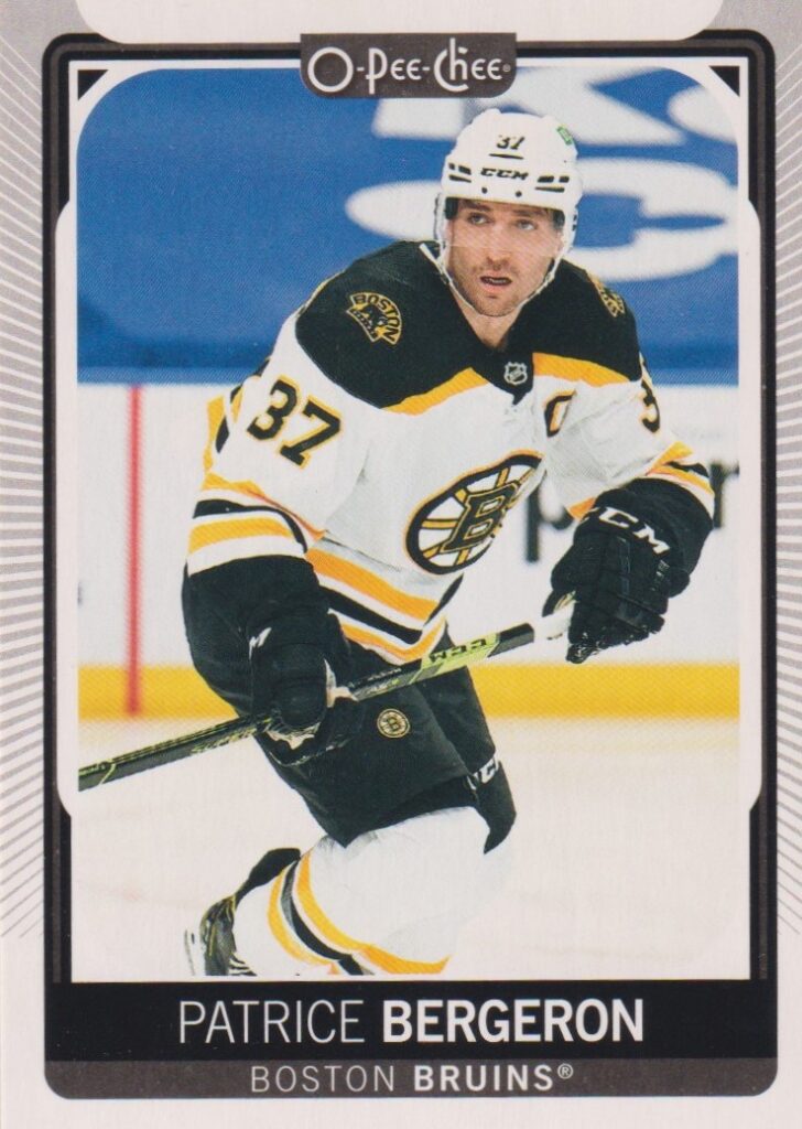 2021/22 O-Pee-Chee – P. Bergeron Bos 491