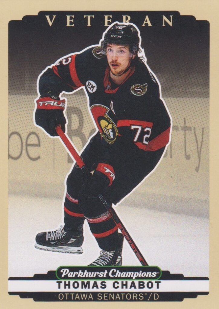 2022/23 Parkhurst Champions – Thomas Chabot Ottawa Senators 125