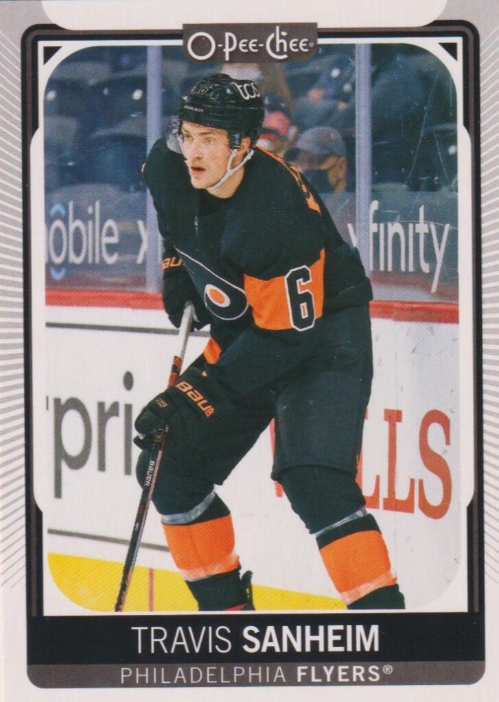 2021/22 O-Pee-Chee – T. Sanheim Phi 382