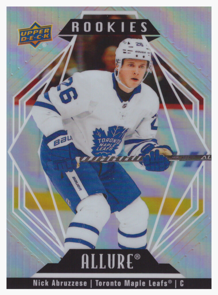 2022/23 Allure – Nick Abruzzese Toronto Maple Leafs 122