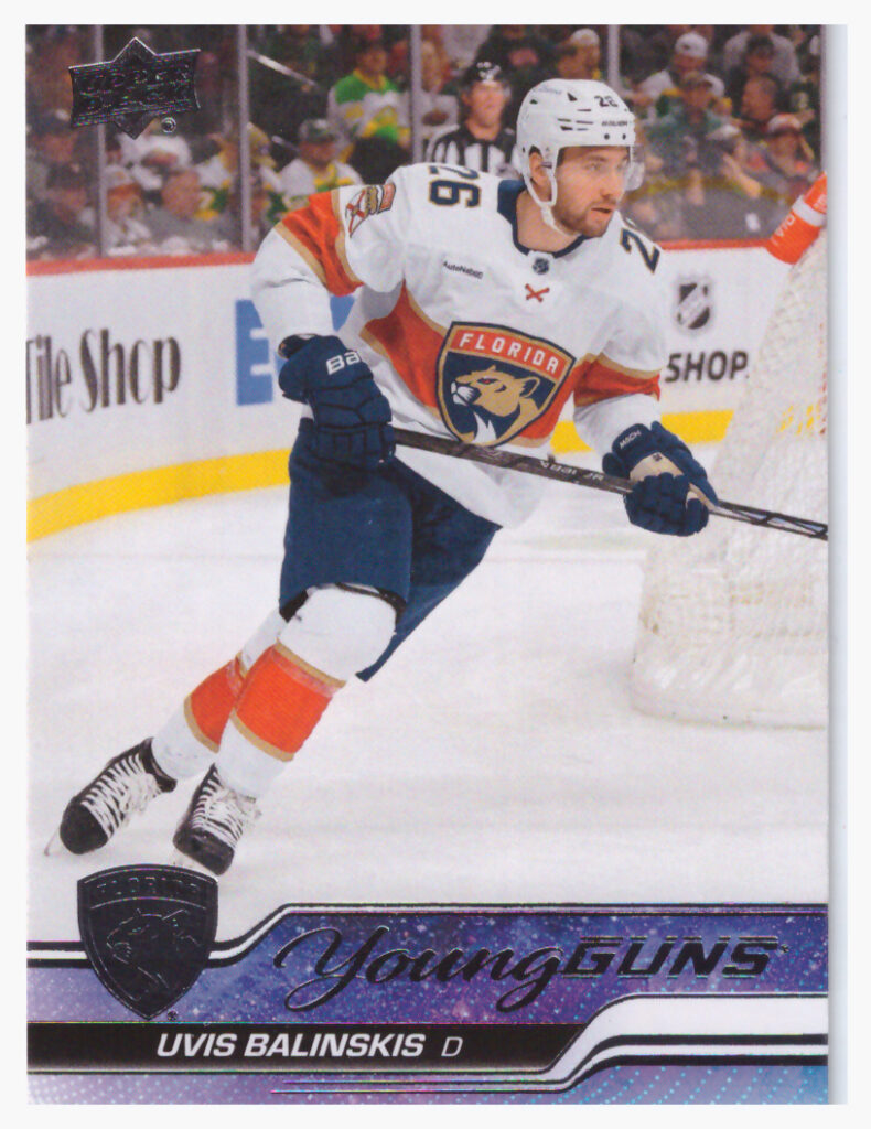 2023/24 Upper Deck Series 2 – Uvis Balinskis Florida Panthers 476
