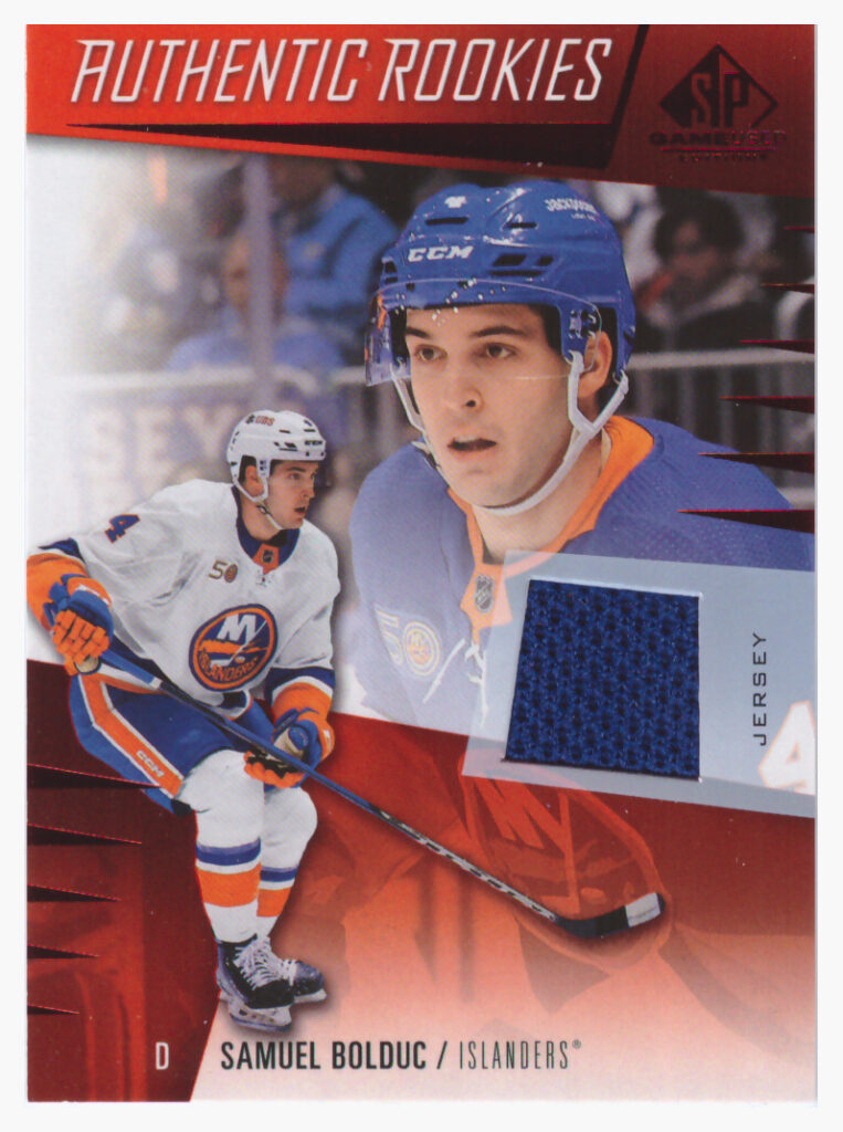 2023/24 SP Game Used – S.Bolduc Nyi 201