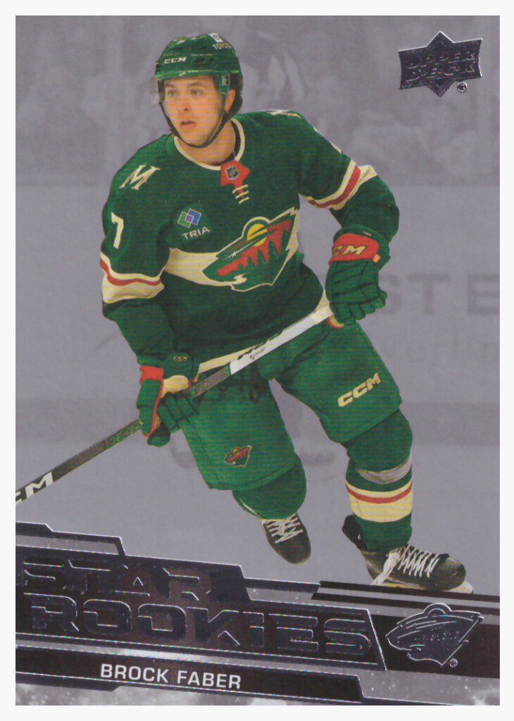 2023/24 UD Star Rookies – B.Faber Min 6