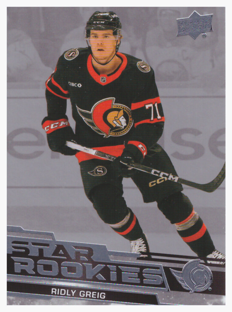 2023/24 UD Star Rookies – R.Greig Ott 8