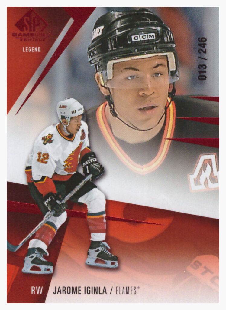 2023/24 SP Game Used – J.Iginla Cal 179   /246