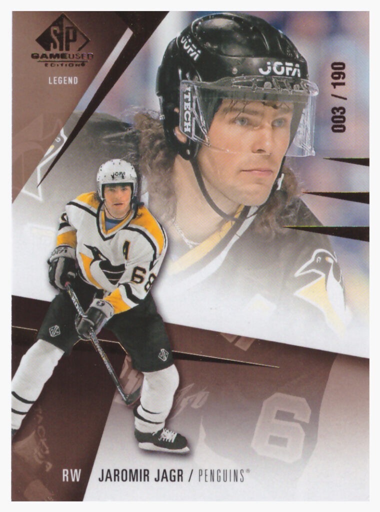 2023/24 SP Game Used – J.Jágr Pit 198   /190