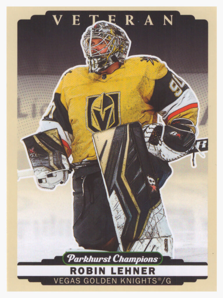 2022/23 Parkhurst Champions – Robin Lehner Las Vegas Knights 6