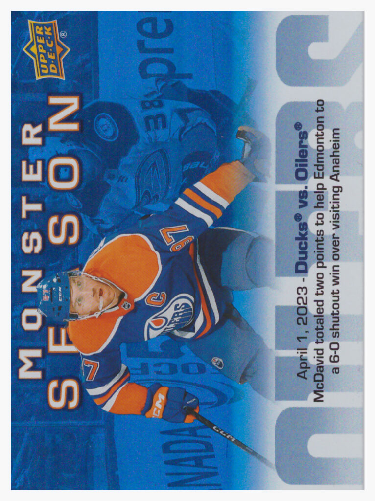 2023/24 Upper Deck Series 2 – C.McDavid Edm MS-77