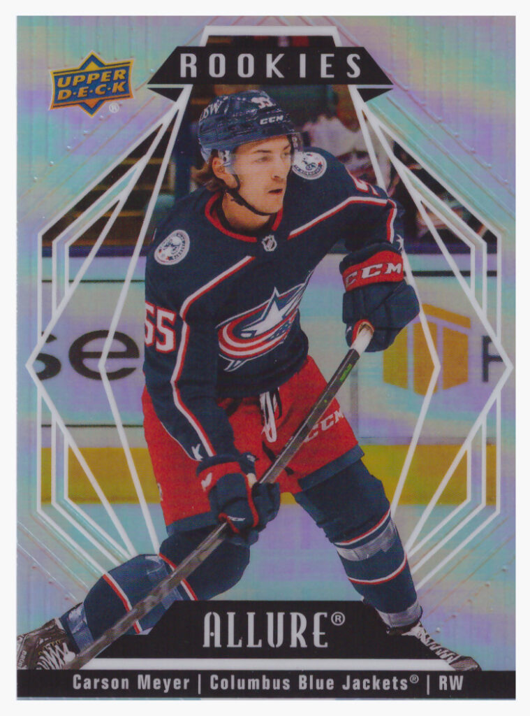2022/23 Allure – Carson Meyer Columbus Blue Jackets 118