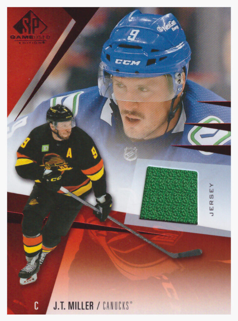2023/24 SP Game Used – J.T.Miller Van 36