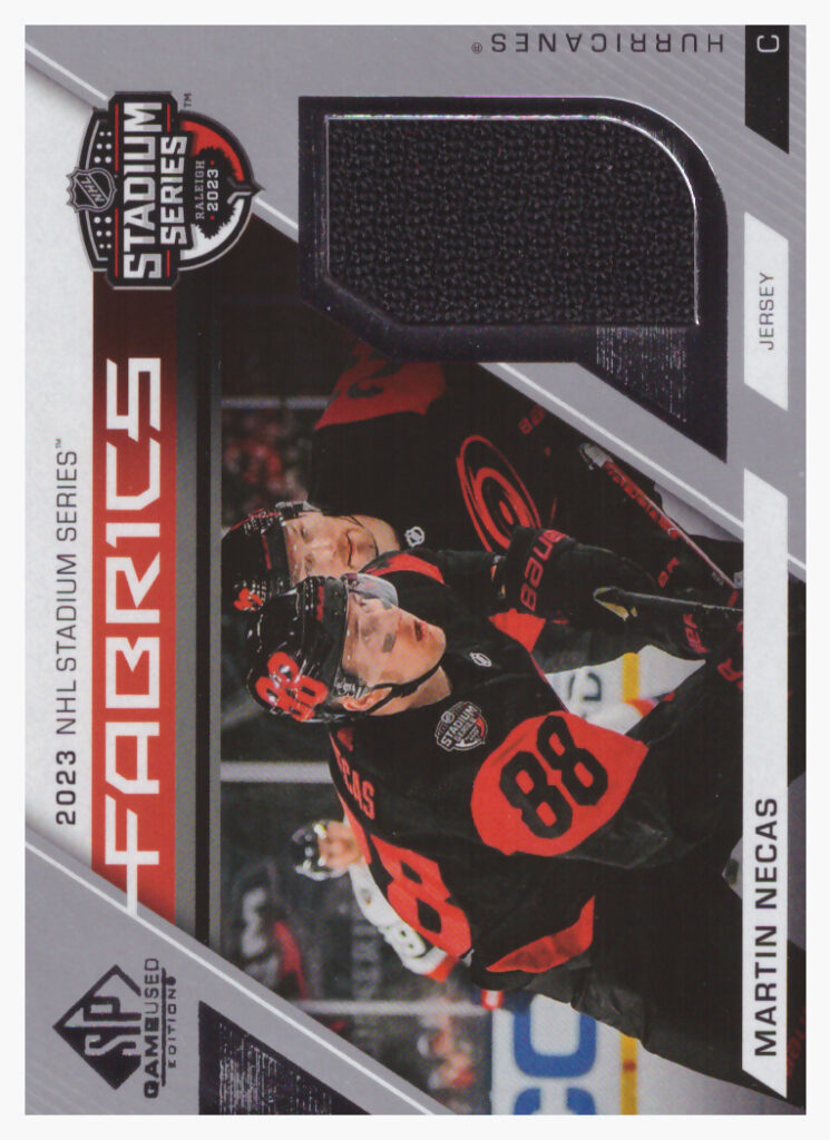 2023/24 SP Game Used – M.Nečas Car STS-5