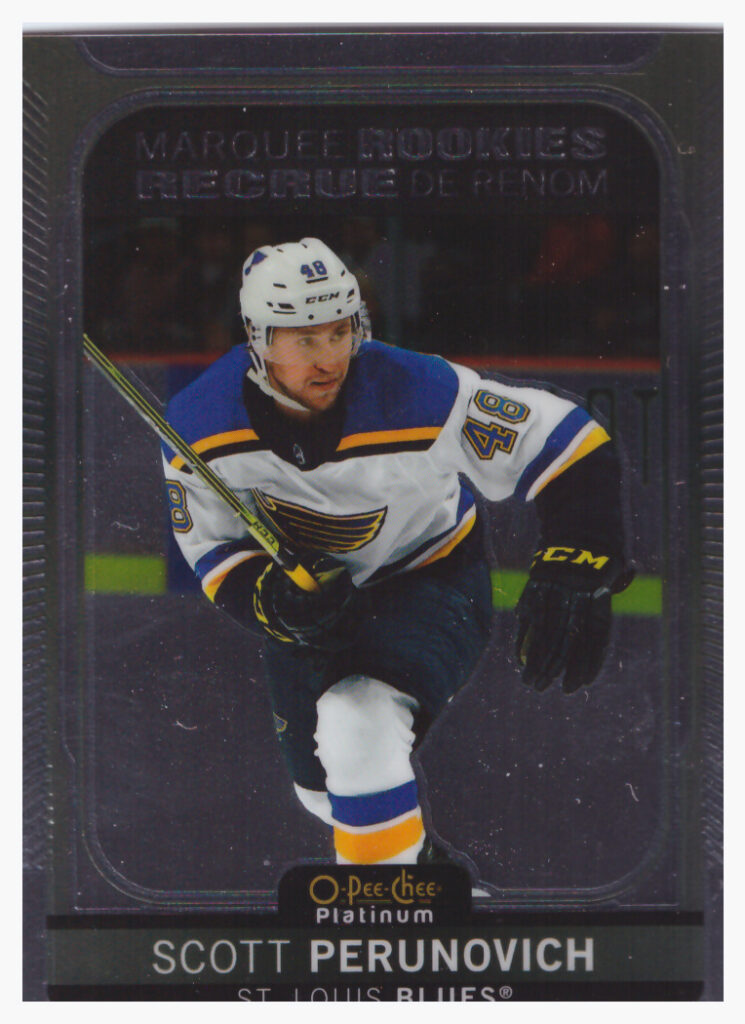 2021/22 O-Pee-Chee Platinum – S.Perunovich Stl 288