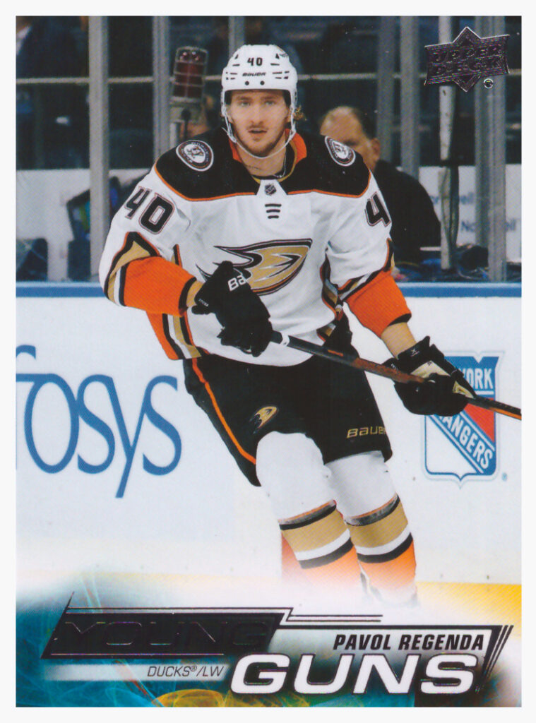 2022/23 Upper Deck Series 2 – Pavol Regenda Anaheim Ducks 452