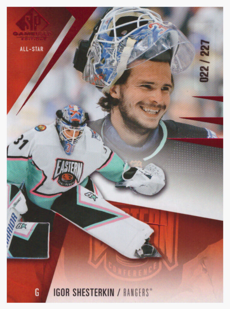 2023/24 SP Game Used – I.Shesterkin Nyr 134   /227