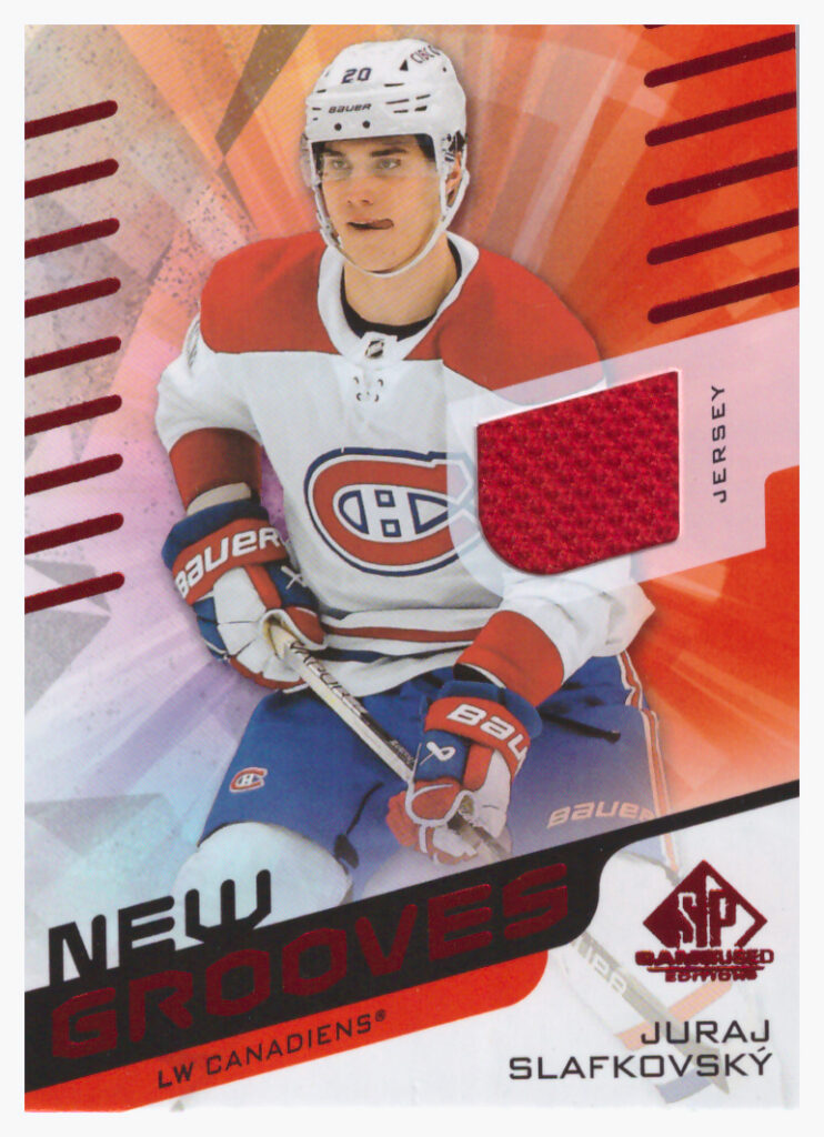 2022/23 SP Game Used – J.Slafkovský Mon NG-12