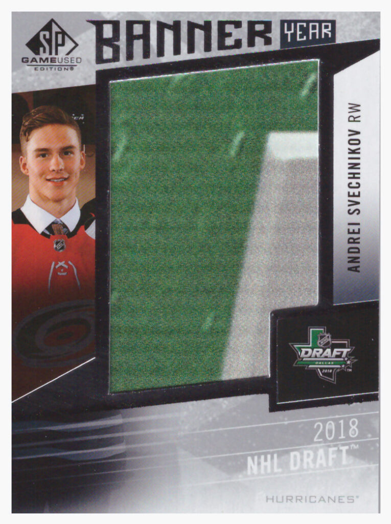 2023/24 SP Game Used – A.Svechnikov Car BYDR-AS