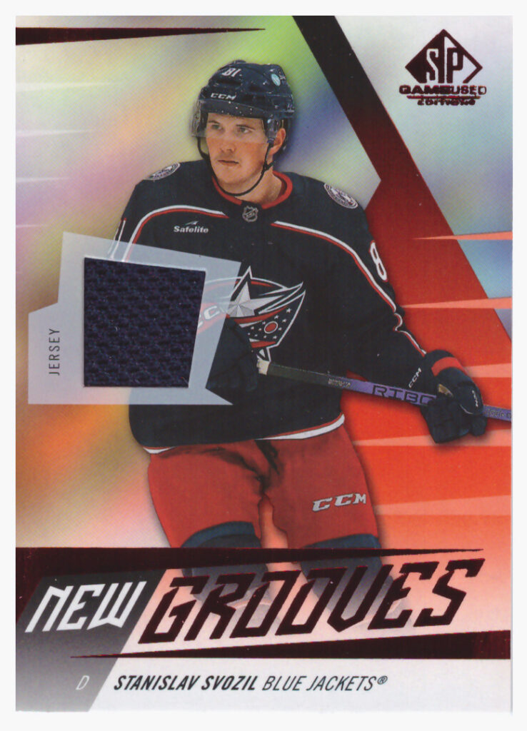 2023/24 SP Game Used – L.Svozil Cbs NG-11