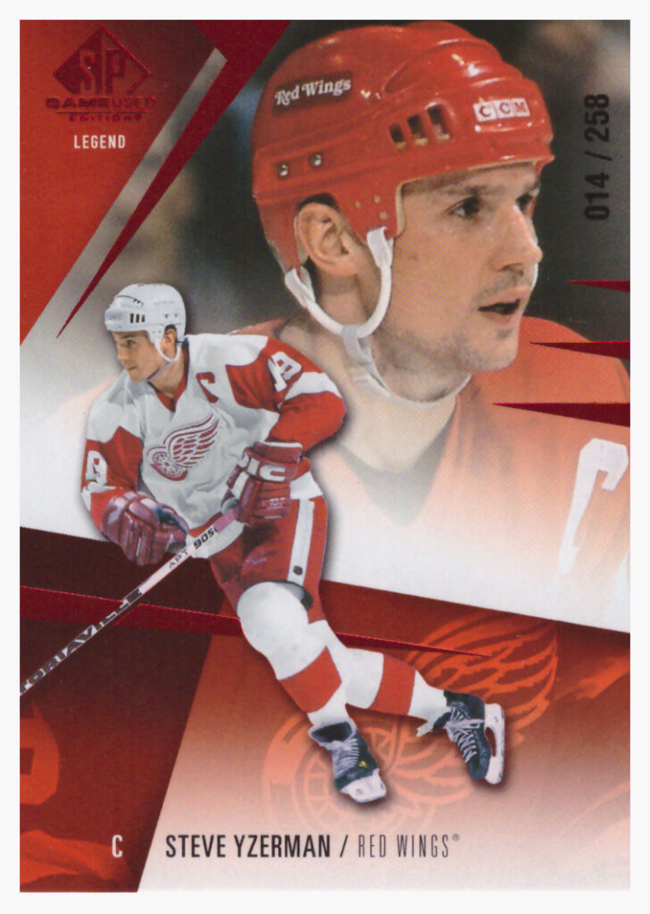 2023/24 SP Game Used – S.Yzerman Det 186   /258