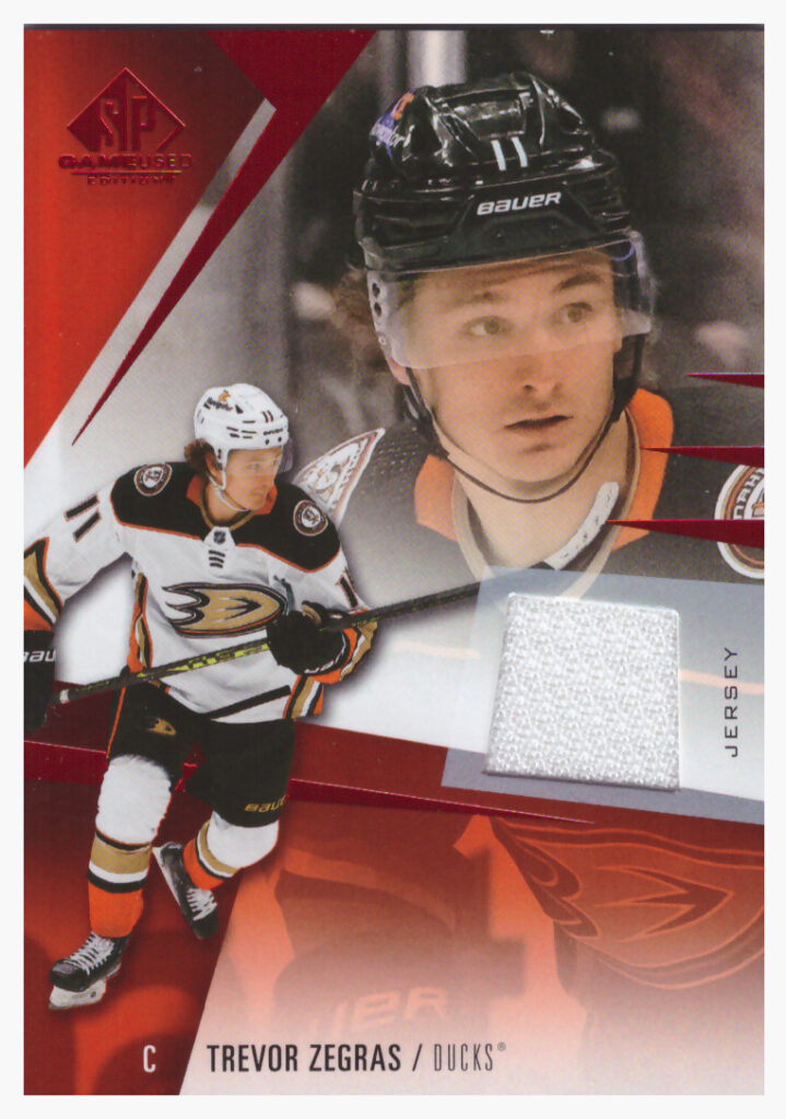 2023/24 SP Game Used – T.Zegras Ana 101