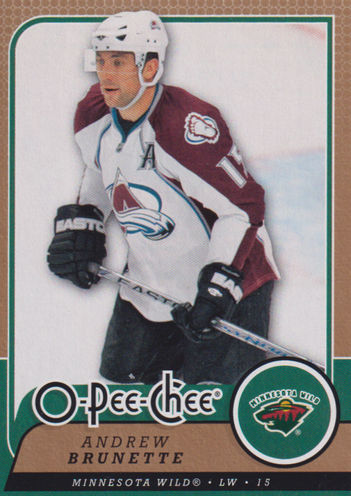 2008/09 O-Pee-Chee – A. Brunette Min 466