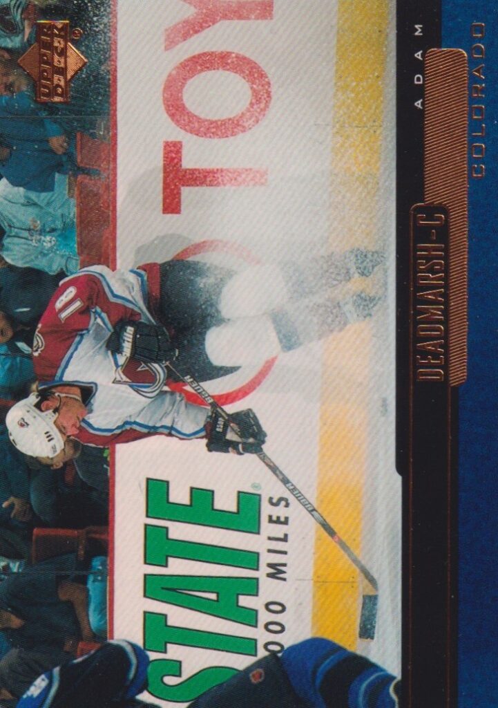 1999/00 Upper Deck – A. Deadmarsh Col 214