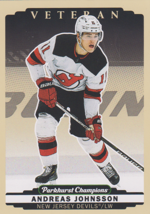 2022/23 Parkhurst Champions – Andreas Johnsson New Jersey Devils 97