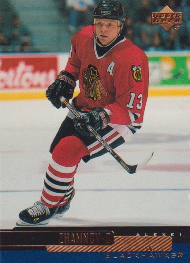 1999/00 Upper Deck – A. Zhamnov Chi 208