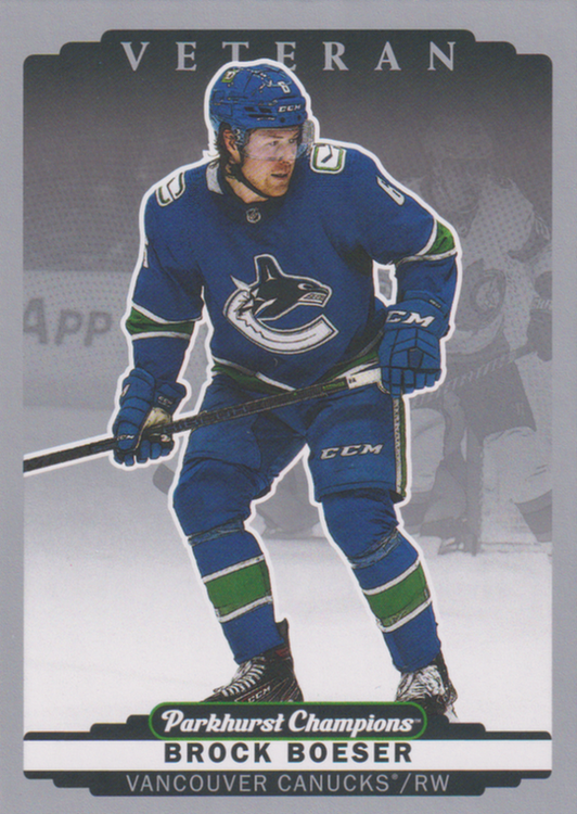 2022/23 Parkhurst Champions – Brock Boeser Vancouver Canucks 151