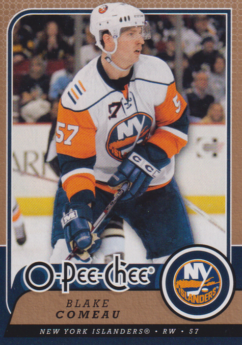 2008/09 O-Pee-Chee – B. Comeau Nyi 158