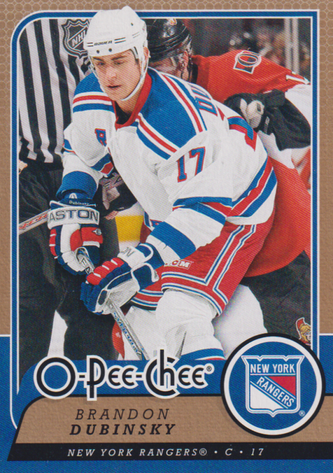 2008/09 O-Pee-Chee – B. Dubinsky Nyr 284
