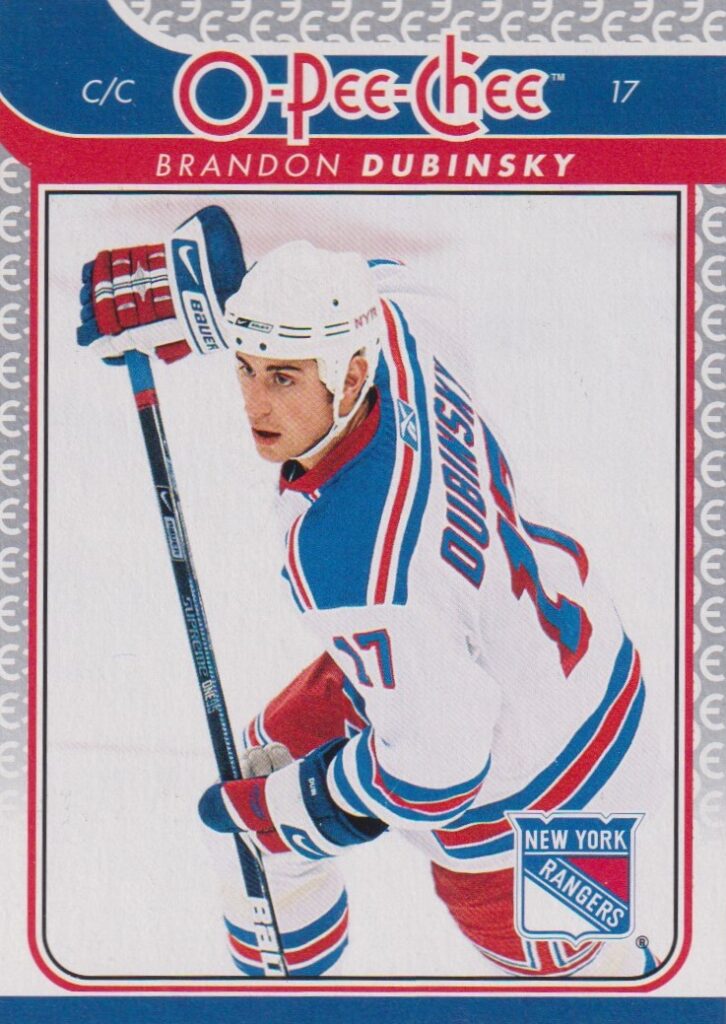 2009/10 O-Pee-Chee – B. Dubinsky Nyr 257