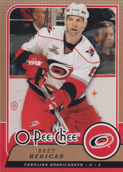 2008/09 O-Pee-Chee – B. Hedican Car 389