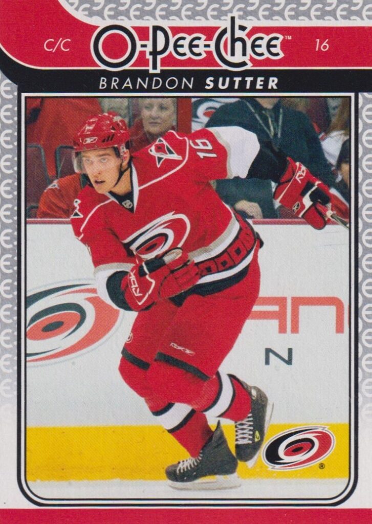 2009/10 O-Pee-Chee – B. Sutter Car 175