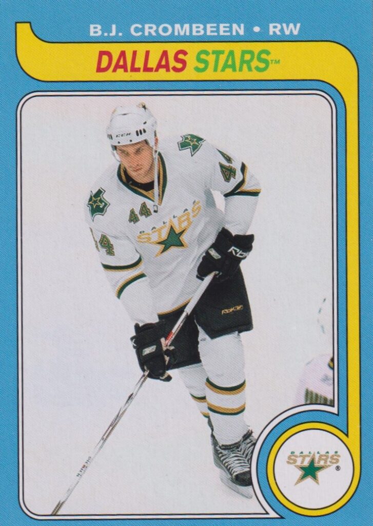 2008/09 O-Pee-Chee – B. J. Crombeen Dal 540