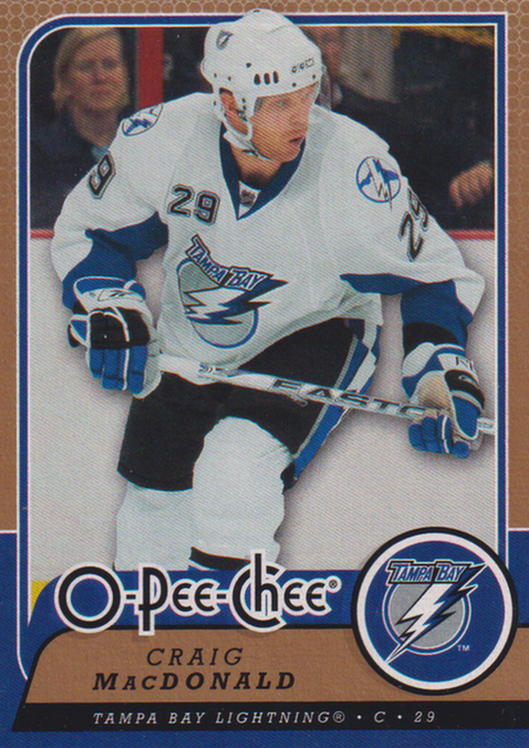 2008/09 O-Pee-Chee – C. MacDonald Tbl 186
