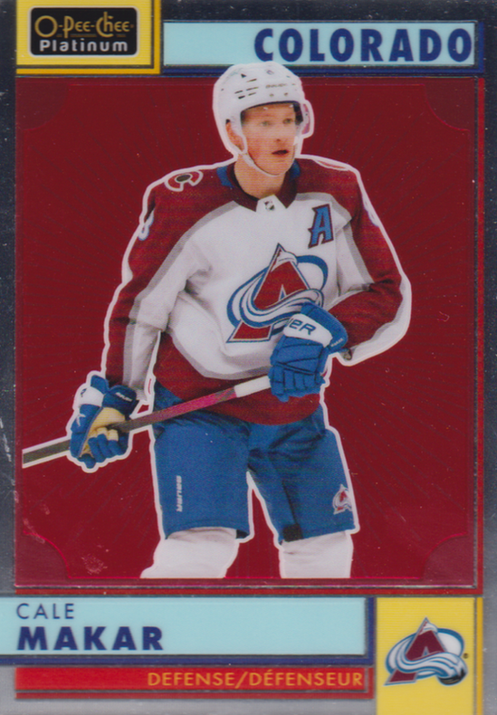 2022/23 O-Pee-Chee Platinum – C. Makar Col R-20