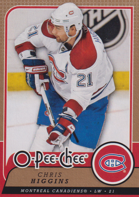 2008/09 O-Pee-Chee – Ch. Higgins Mon 461