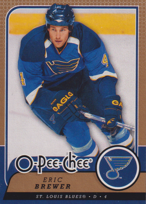 2008/09 O-Pee-Chee – E. Brewer Stl 116