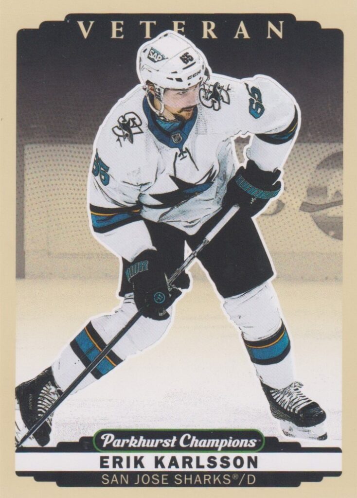 2022/23 Parkhurst Champions – Erik Karlsson San Jose Sharks 82