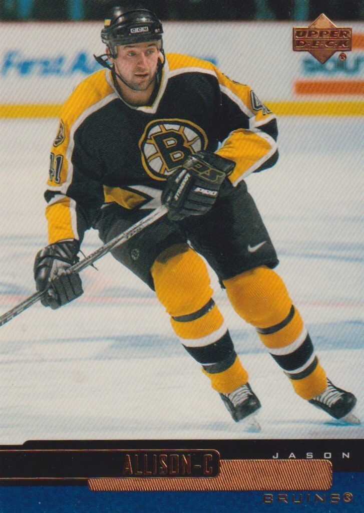 1999/00 Upper Deck – J. Allison Bos 185