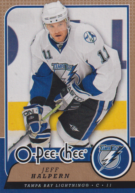 2008/09 O-Pee-Chee – J. Halpern Tbl 342