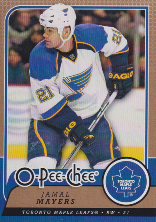 2008/09 O-Pee-Chee – J. Mayers Tor 491
