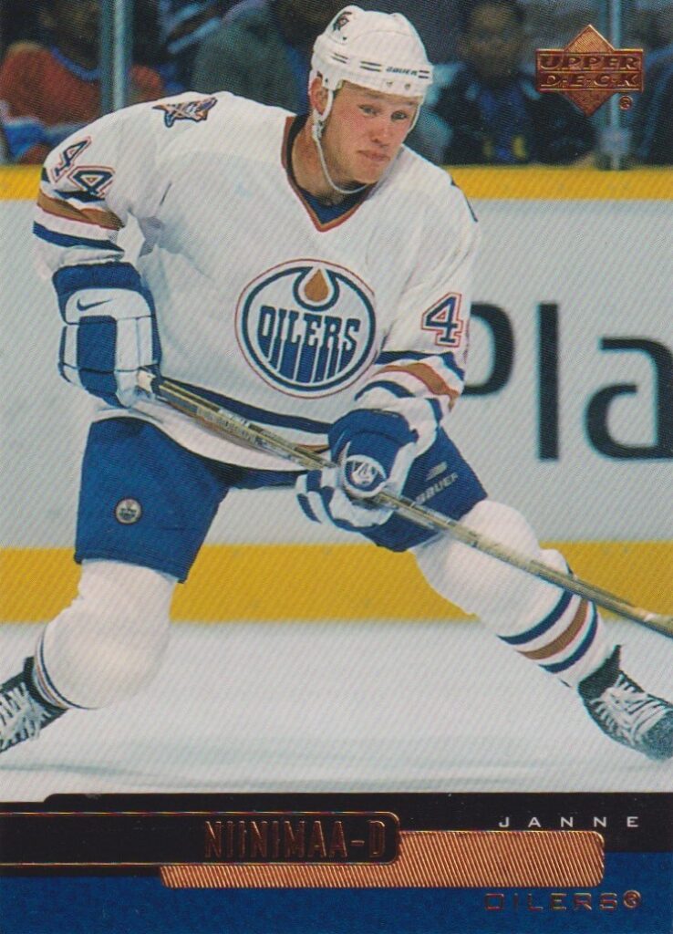 1999/00 Upper Deck – J. Niinimaa Edm 228