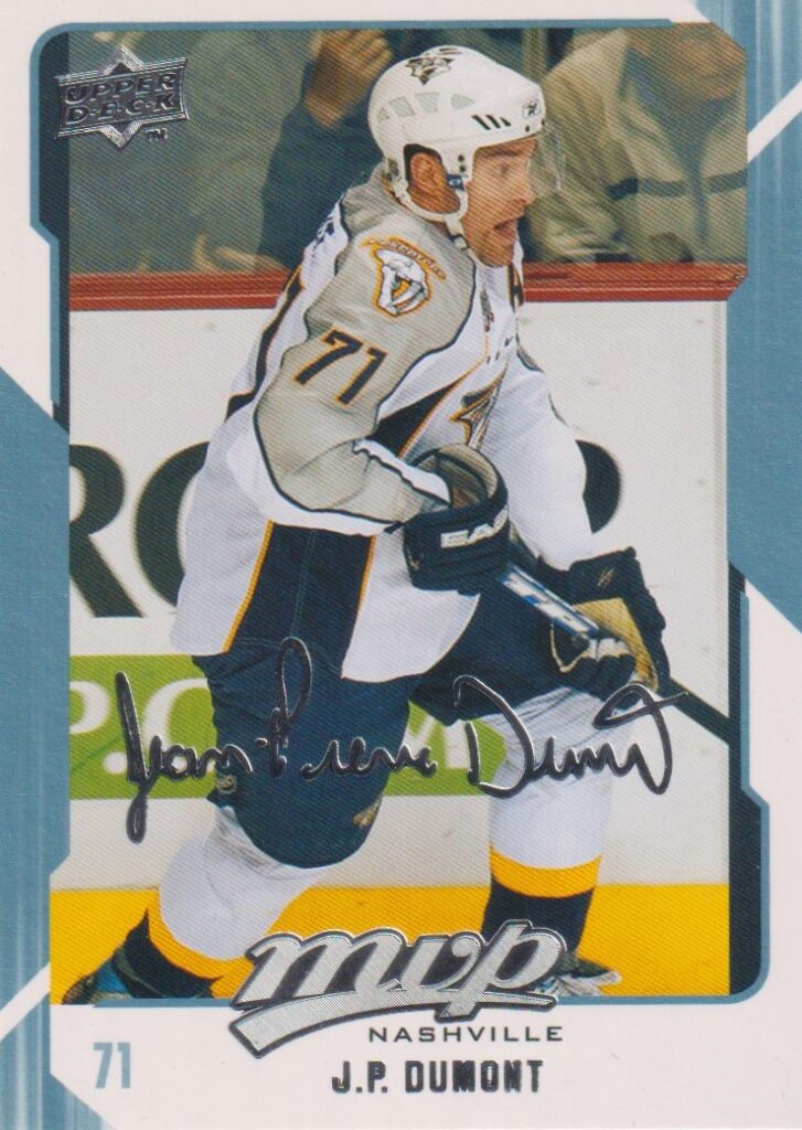 2008/09 MVP – J. P. Dumont Nas 164